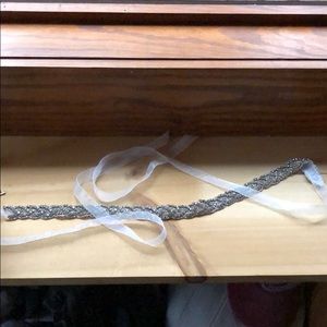 Crystal belt for wedding dress “fake diamond” belt